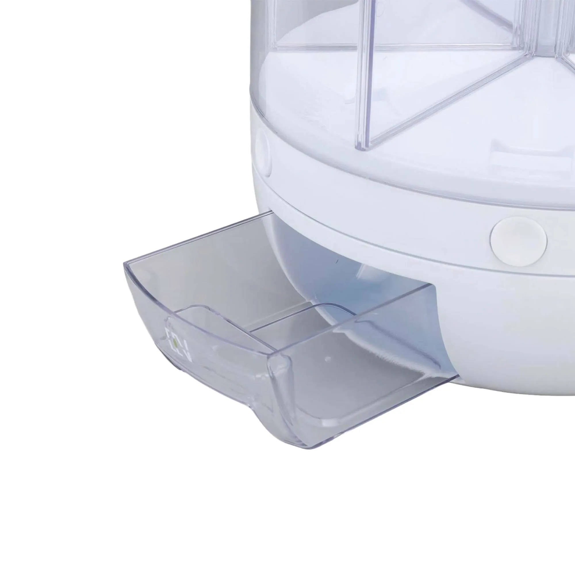 6-Grid Rotating Food & Grain Dispenser | 7.2L | Large Compartment Storage Container