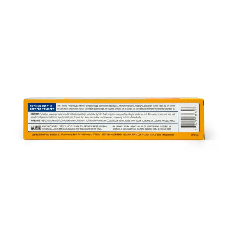 Arm & Hammer Complete Care Adult Toothpaste in Chicken Flavor, 6.2 oz