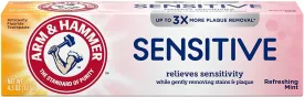 ARM & HAMMER Sensitive Teeth & Gums Toothpaste 4.5 oz (Pack of 4)