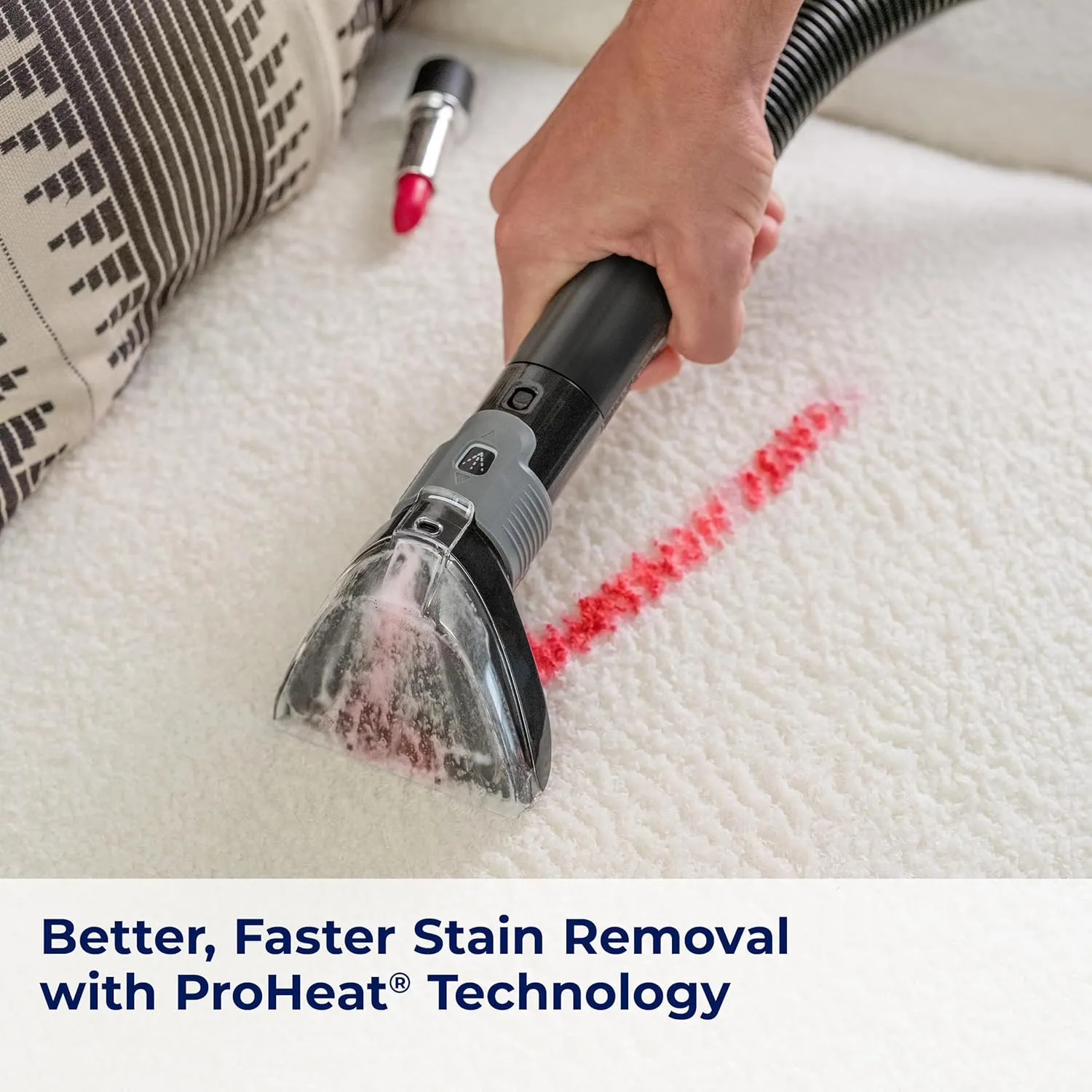 Bissell Little Green Proheat Pet, Portable Deep Cleaner with Heated Cleaning Technology, Self-Cleaning Tough Stain Tool and Pet Pro Oxy Triple Action Formula Included, 3969