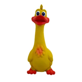 Chew Toy For Dogs - Squeaky Duck Toy 7.5"