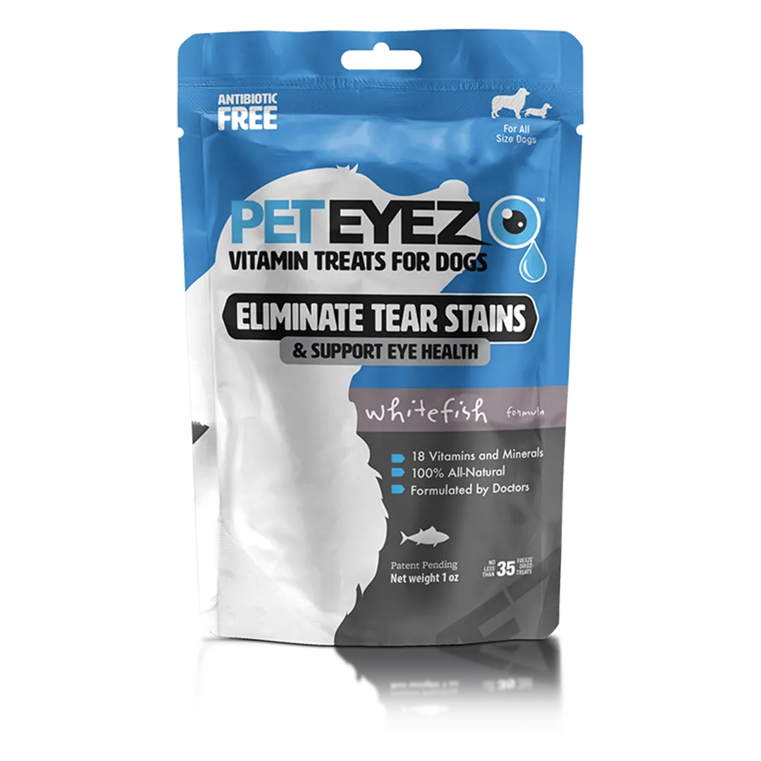 Chicken, Beef Liver, and Whitefish Dog Treats Bundle by Pet Eyez