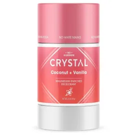 Crystal - Magnesium Enriched Deodorant Coconut   Vanilla, 2.5 Oz