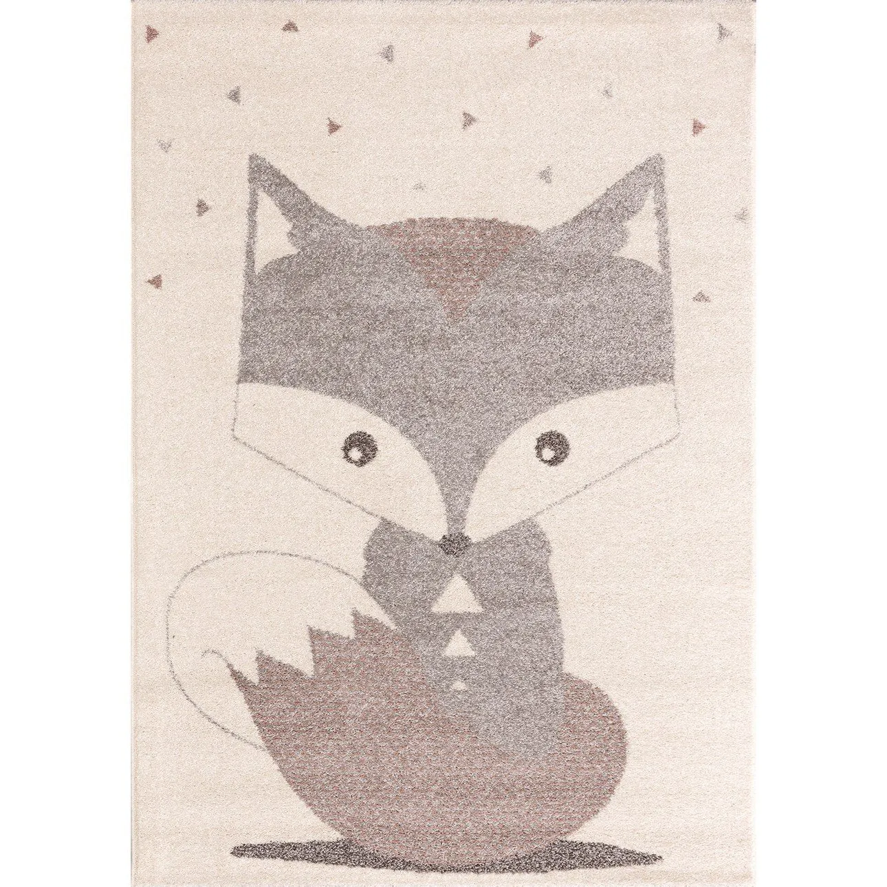 Cute Fox dim colour carpet