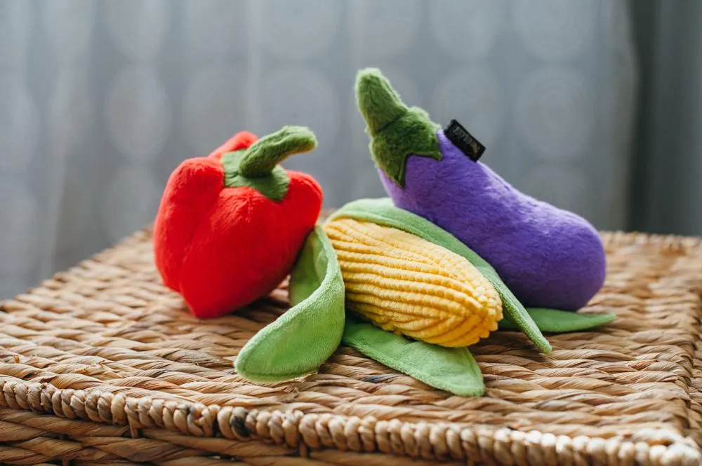 Dog Plush Toy - Farm Fresh Collection