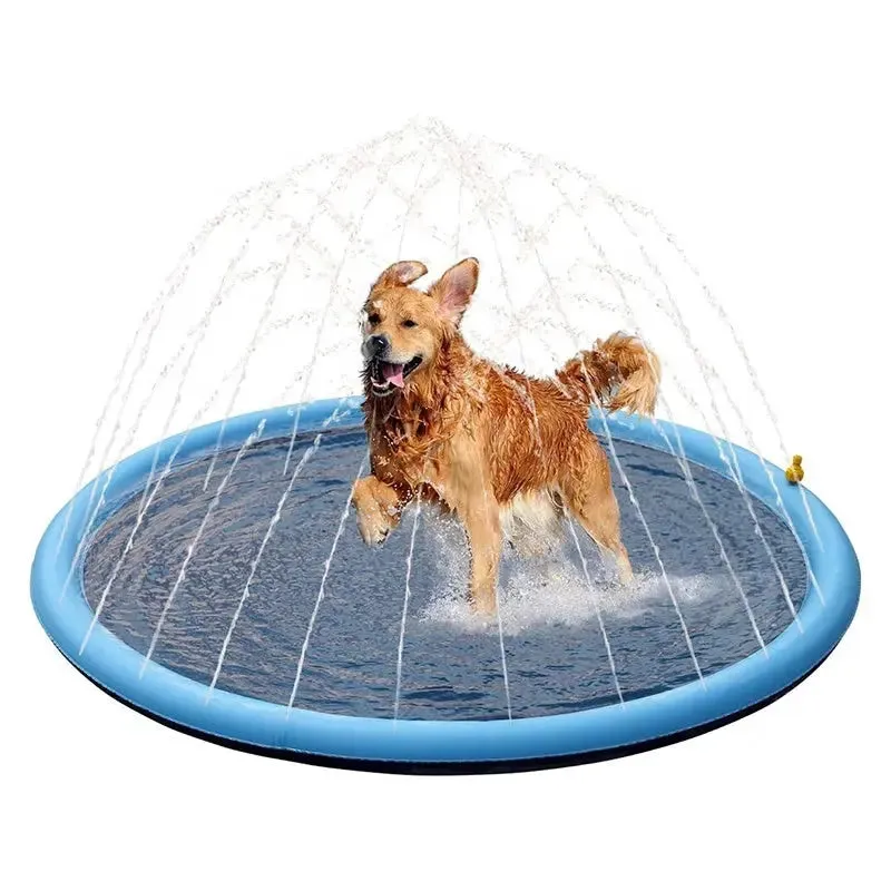 Dog Sprinkler Splash Pad – Fun & Safe Water Play for Dogs