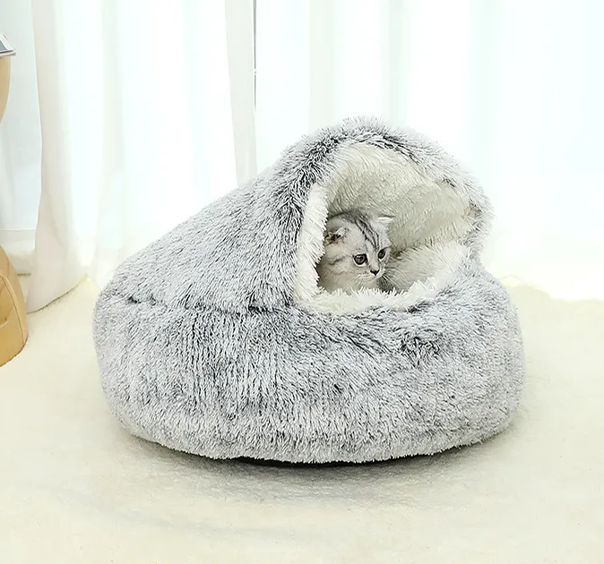 Dog/Cat Round Semi-Enclosed Nest