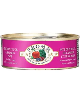 Fromm Chicken, Duck & Salmon Pate Canned Cat Food