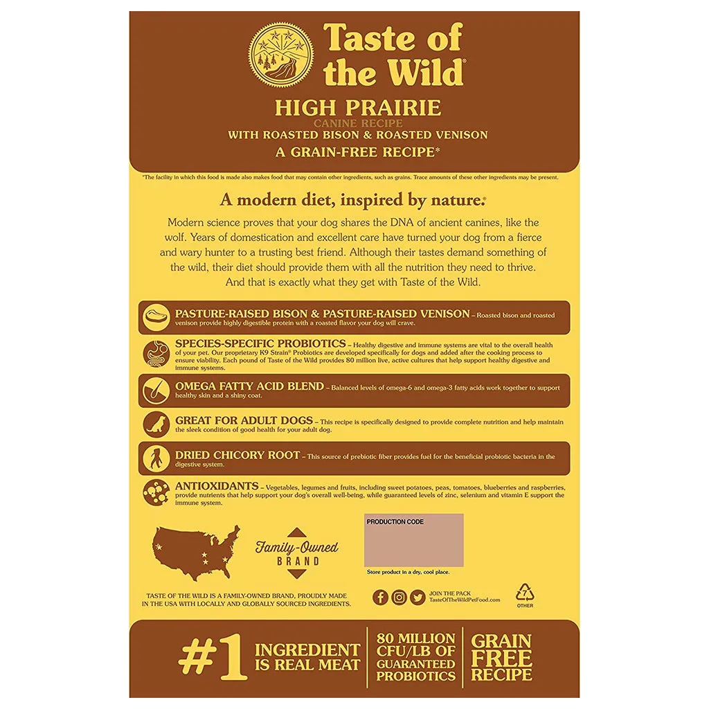 High Prairie with Bison & Venison