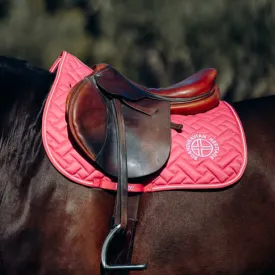 Horze Oslo GP Saddle Pad (Rouge Pink)