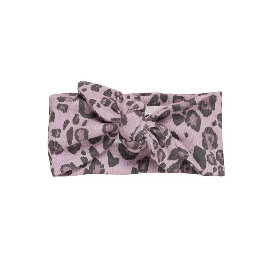 Huxbaby Jaguar Rib Headband - Lilac