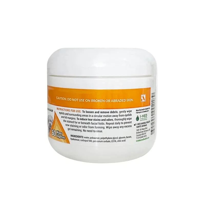 I-Med I-Lid 'N Lash Vet Eye Wipes