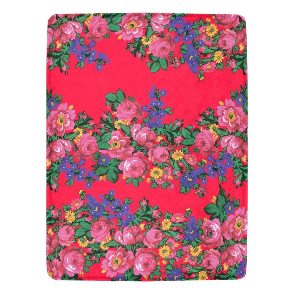 Kokum's Revenge Dahlia Ultra-Soft Micro Fleece Blanket 60"x80"