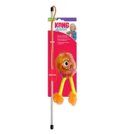 KONG Teaser Springz Cat Toy Orange, Yellow 1ea