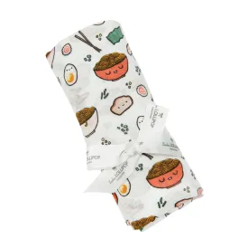Luxe Muslin Swaddle - Ramen by Loulou Lollipop