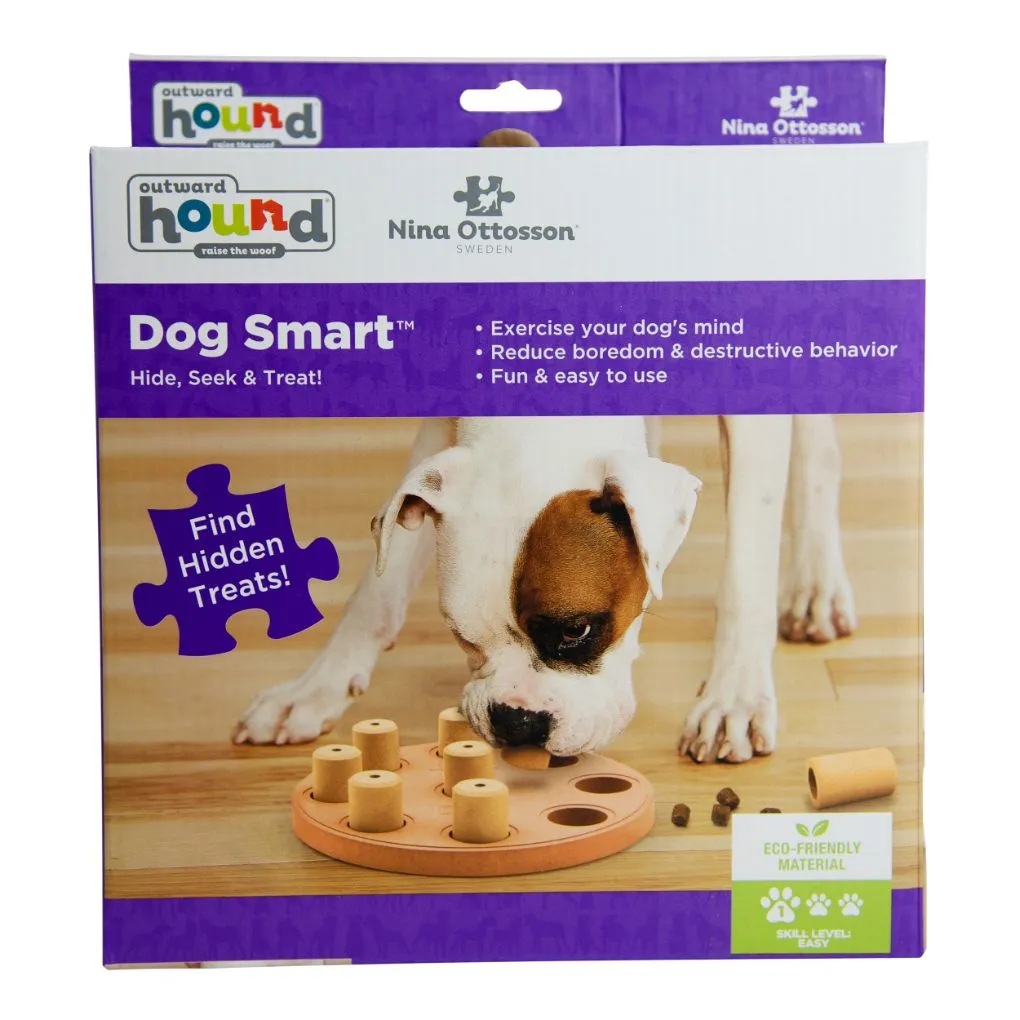 Nina Ottosson Dog Enrichment Toy Smart Composite - Orange