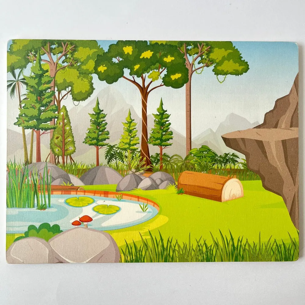 Open Ended Chunky Puzzle - Animals