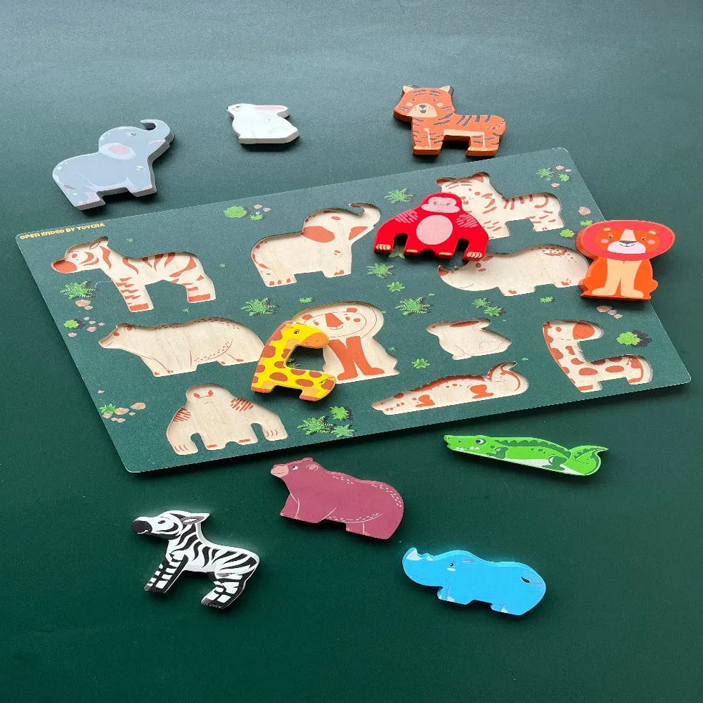 Open Ended Chunky Puzzle - Animals