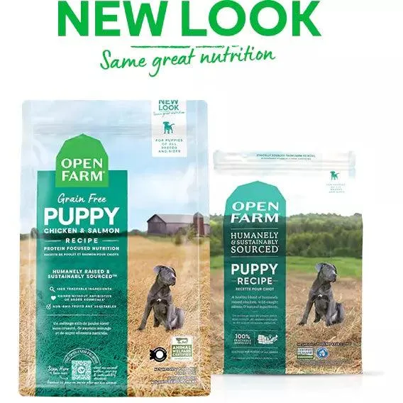Open Farm Puppy Dry Dog Food Chicken & Salmon Recipe