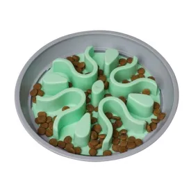 Outward Hound Fun Feeder Wobble Slo-Bowl Multicolour