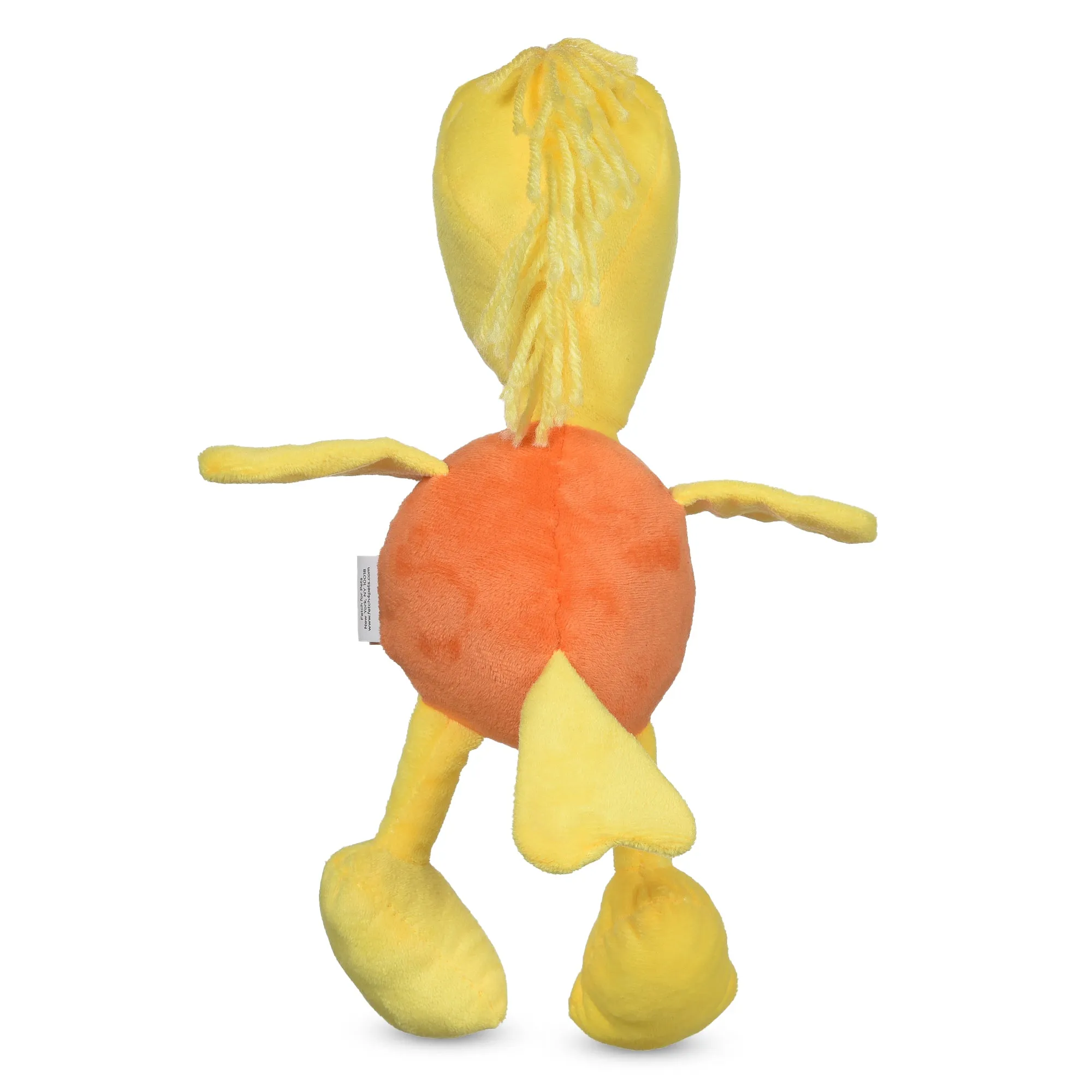Peanuts: Halloween Woodstock Pumpkin Plush Squeaker Toy