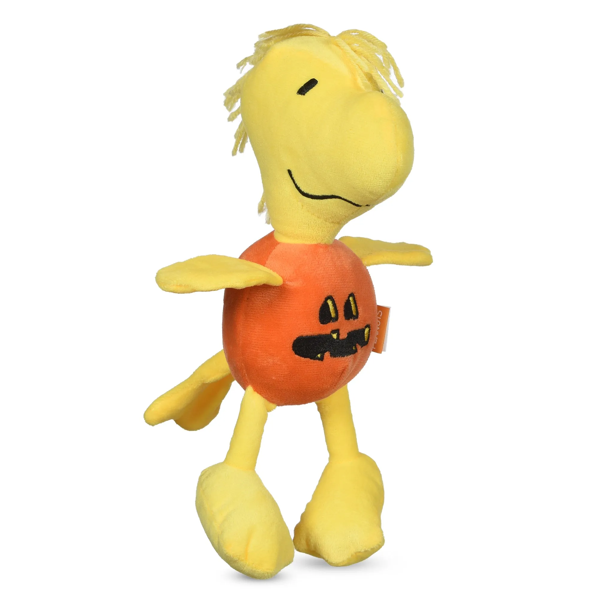 Peanuts: Halloween Woodstock Pumpkin Plush Squeaker Toy