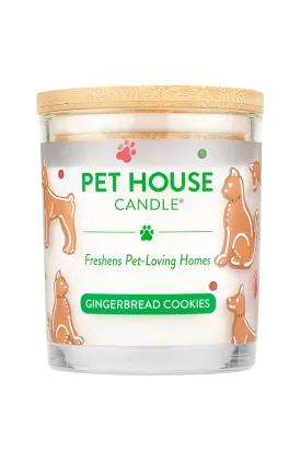 Pet House Gingerbread Cookie Soy and Essential Oil Candle