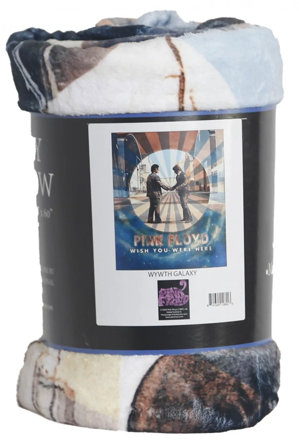 Pink Floyd Fleece Throw Blanket Wish You Were Here Galaxy