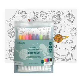 Silicone Reusable Colouring Mat by Hey Doodle