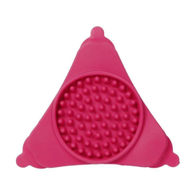 Slow Treater Textured Lick Pad Dog Slow Feeder Mat – Puzzle Feeder Toy