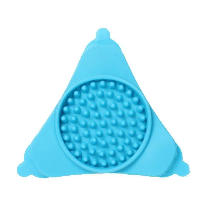 Slow Treater Textured Lick Pad Dog Slow Feeder Mat – Puzzle Feeder Toy