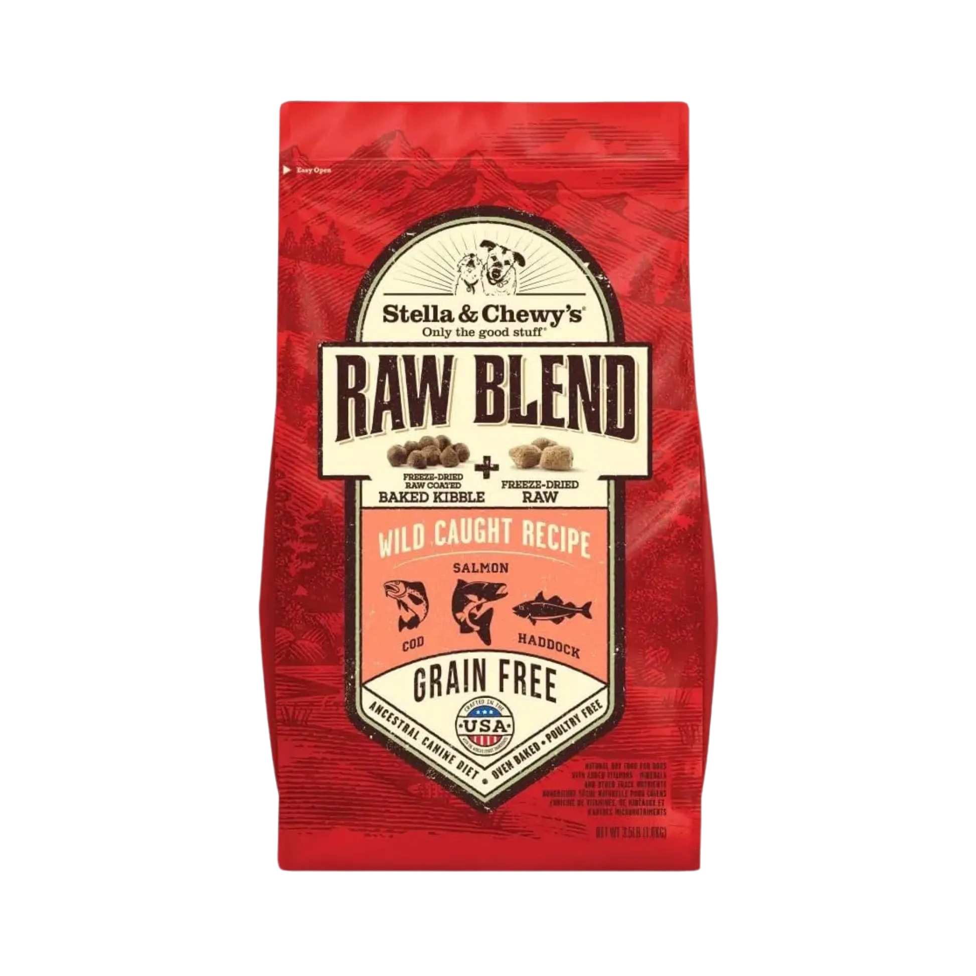 Stella & Chewy's Raw Blend Wild Caught Recipe Dog Food