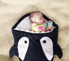 Surfer baby whale sleeping bag