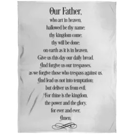 The Lord's Prayer FLL Arctic Fleece Blanket