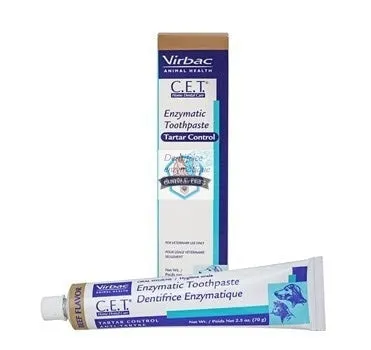 Virbac CET Toothpaste with Various Flavors