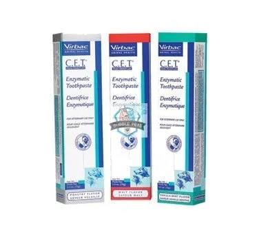 Virbac CET Toothpaste with Various Flavors