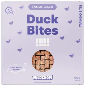 WildChow Freeze-Dried Duck Training Bites For Dogs & Cats