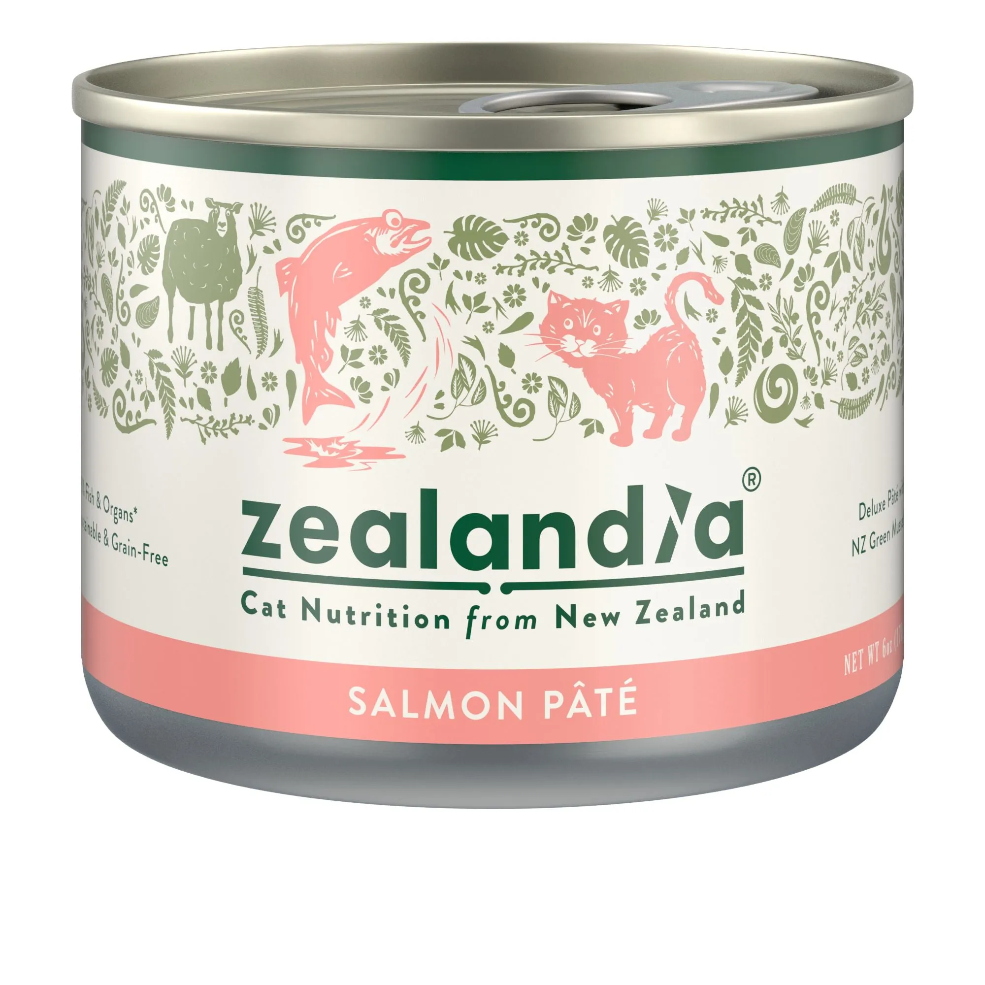 Zealandia Salmon Pate Adult Cat Wet Food 170g^^^