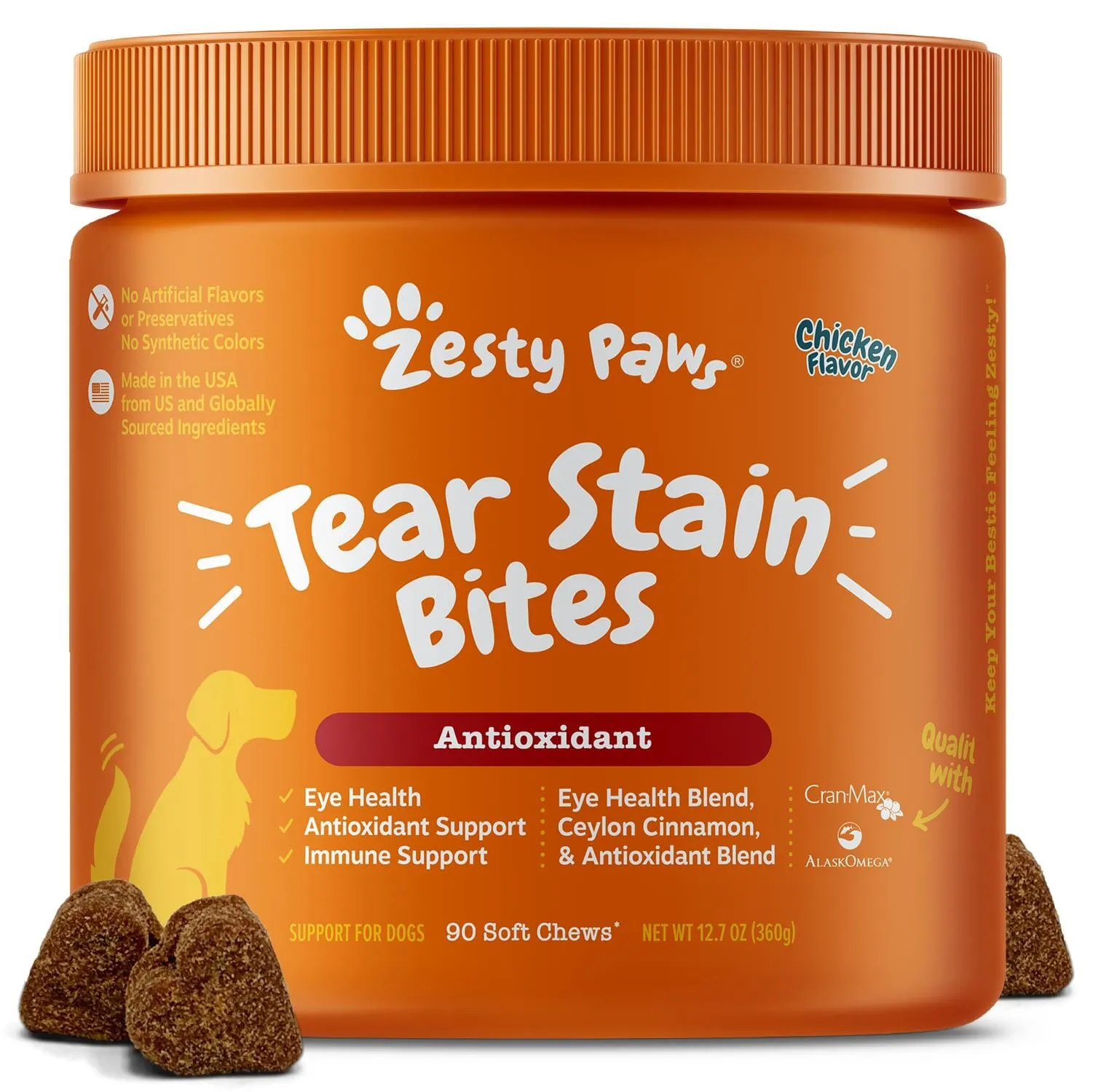 Zesty Paws Tear Stain Bites